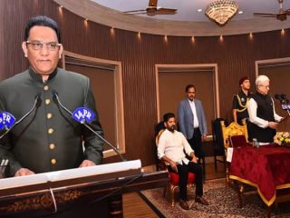 Former Indian Cricketer Mohammad Azharuddin Takes Oath As Minister In Telangana Cabinet