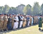 Funeral Held In Rawalpindi For 12 Soldiers Martyred In Afghan Border Attack