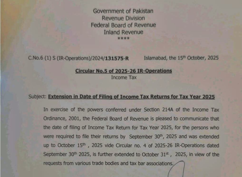 Income Tax Deadline Extended Again Till October 31 