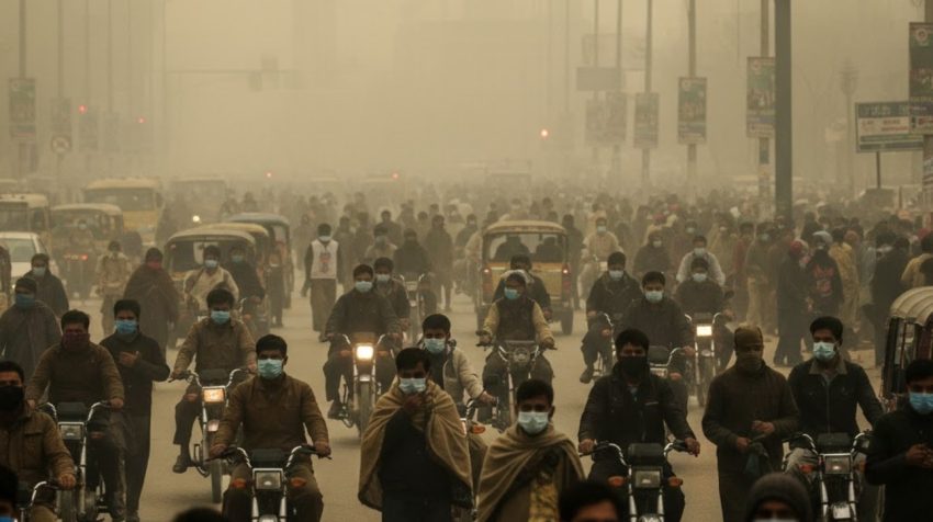Lahore Aqi Air Quality Index Soars To 332 In Punjab Capital Amid Diwali Festivities