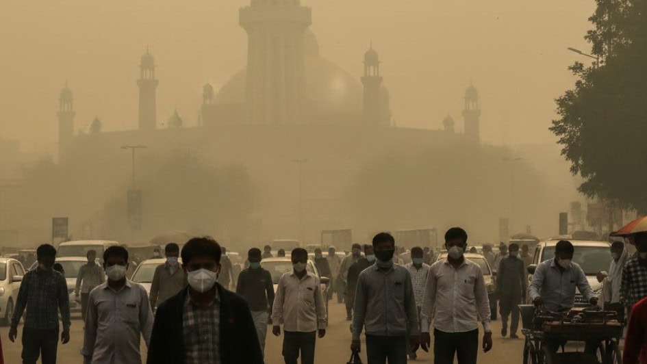 Lahore tops World Pollution Chart as AQI soars above 250
