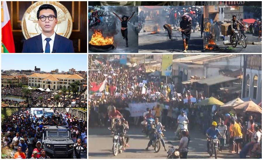 Madagascar in Turmoil as President flees amid youth uprising and Army Mutiny