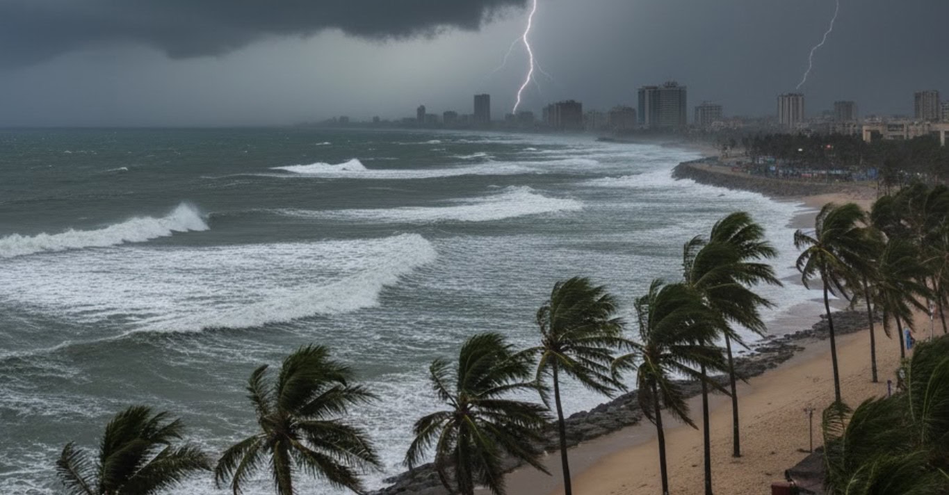 Storm Threat in Karachi? Tropical Depression moves across Arabian Sea Storm Threat in Karachi? Tropical Depression moves across Arabian Sea