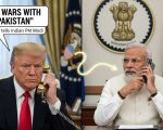 No Wars With Pakistan Trump Tells Indian Pm Modi Over The Phone