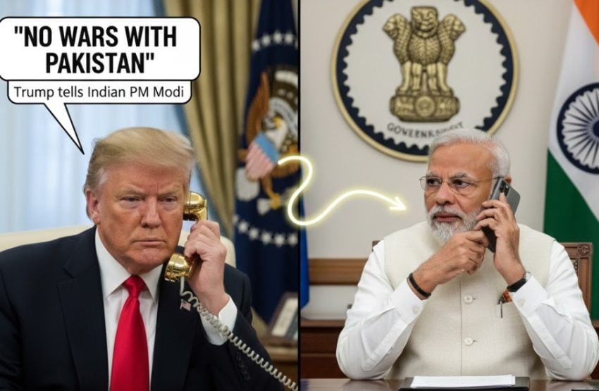No Wars With Pakistan Trump Tells Indian Pm Modi Over The Phone