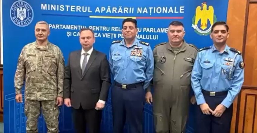 Paf Chief Leads Strategic Talks In Romania To Boost Bilateral Defence Collaboration