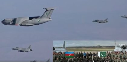 Paf Jf 17 Fighters Make Direct Flight To Azerbaijan For Indus Shield Alpha 2025