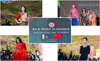 Pak China 60 Years Of Friendship Celebrated In Fashion Show On Great Wall Of China