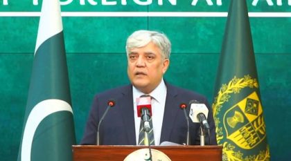 Pakistan Rejects Indias Remarks On Pak Afghan Relations As Misleading