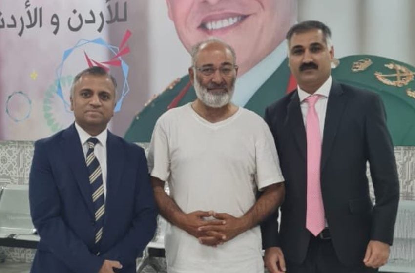 Pakistans Ex Senator Mushtaq Ahmad Khan Freed From Israeli Jail After Hunger Strike