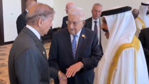 Pm Shehbaz President Abbas Reaffirm Support For Palestine Welcome Gaza Ceasefire