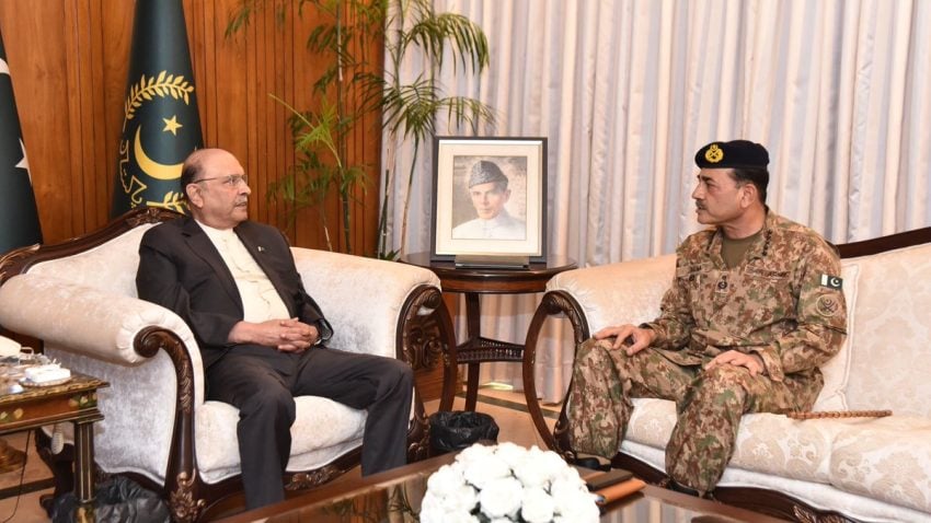 President Zardari Field Marshal Asim Munir Assert Pakistans Readiness Amid Tensions With Afghanistan