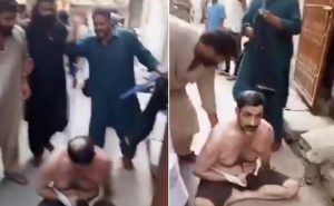 Rawalpindi Man Dragged Naked Beaten By Local Scrap Dealers In Gawalmandi