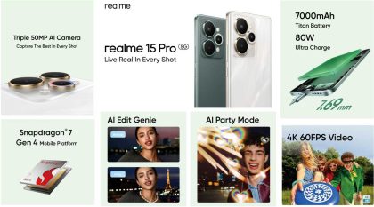 Realme Launches 15 Series In Pakistan With Ai Powered Features