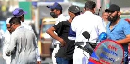 Rs20000 Fine For Riding Motorcycles Without License In Karachi Warns Dig Traffic