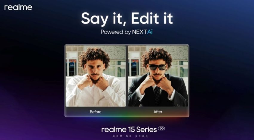 Say It Edit It Ai Edit Genie Rules Your Gallery With Realme 15 Series Party Revolution