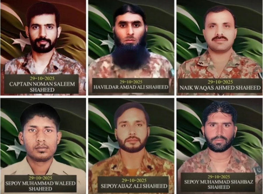 Seven terrorists killed, 6 soldiers martyred in Kurram operation: ISPR Seven terrorists killed, 6 soldiers martyred in Kurram operation: ISPR