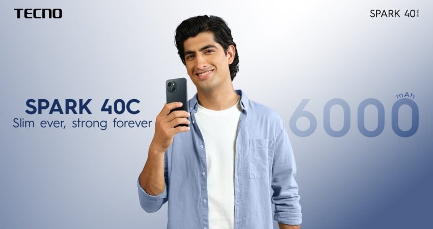 Tecno Spark 40c Launched In Pakistan Big Battery Stylish Design And Everyday Reliability