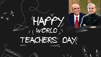 World Teachers Day Top Leaders Praise Educators As Pillars Of Pakistans Future