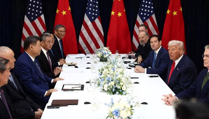 Xi Trump Hold Landmark Meeting In South Korea Signaling Possible Trade Deal