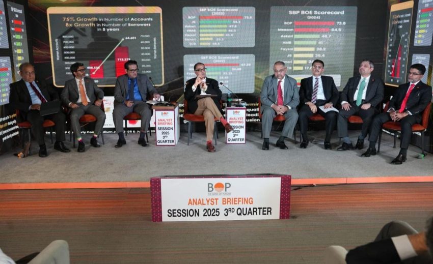 Bank Of Punjab Holds Analyst Briefing For Investors Research Analysts In Karachi