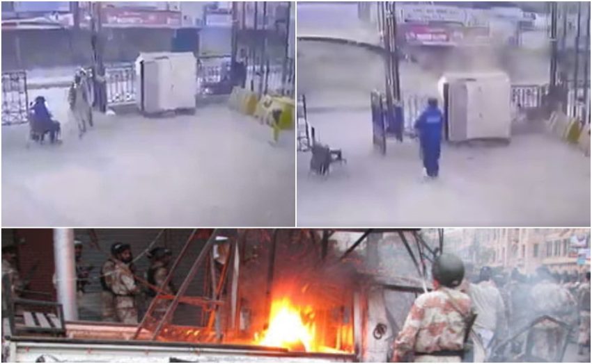 Cctv Reveals How Terrorists Carried Out Suicide Attack At Fc Headquarters