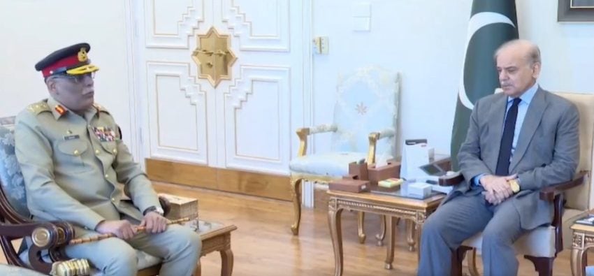 Cjcsc General Sahir Shamshad Mirza Holds Final Meeting With Pm Shehbaz
