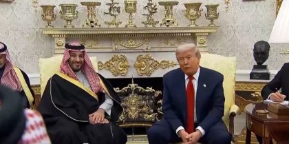 Donald Trump Saudi Crown Prince Seal 1 Trillion Investment Defence Deal For F 35 Jets