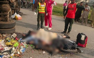 Garbage Dumper Kills Three Bikers In Dha Lahore