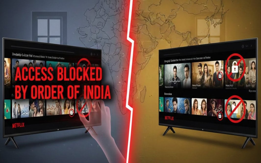 India blocks access to Pakistani Dramas on Netflix