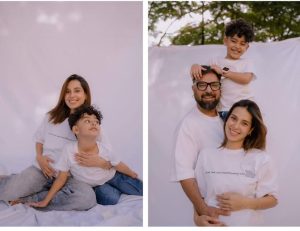 Iqra Aziz Announces Second Pregnancy With Husband Yasir Hussain