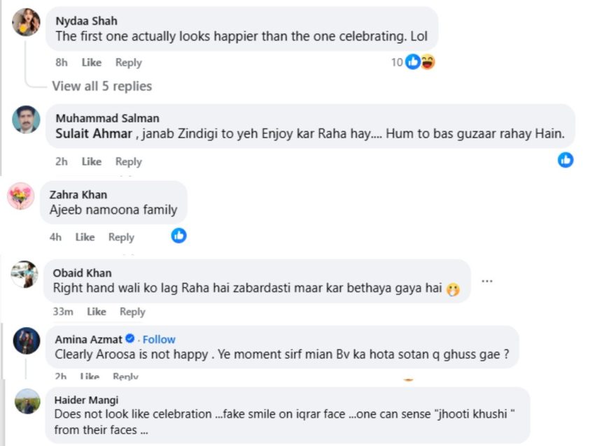 Iqrar Ul Hassan Celebrates Wedding Anniversary With Two Wives And Netizens Are Not Cool With It
