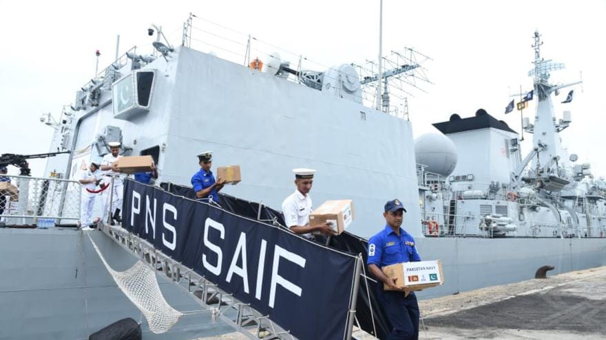 Cyclone Ditwah: Pakistan Navy joins massive Relief Effort in Sri Lanka amid deaths