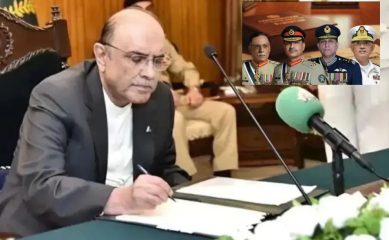 Pak Army Air Force Navy Amendment Bills Turn To Law In Rapid Legislative Push