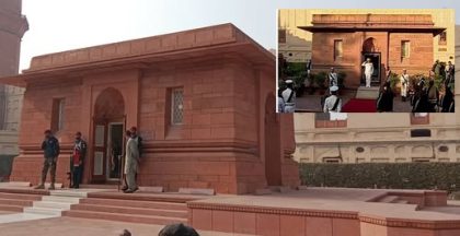 Pakistan Navy Contingent Takes Charge Of Guard Duties At Iqbals Mausoleum