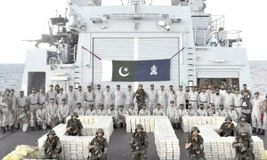 Pakistan Navy Seizes 130m Meth Shipment In Arabian Sea Operation