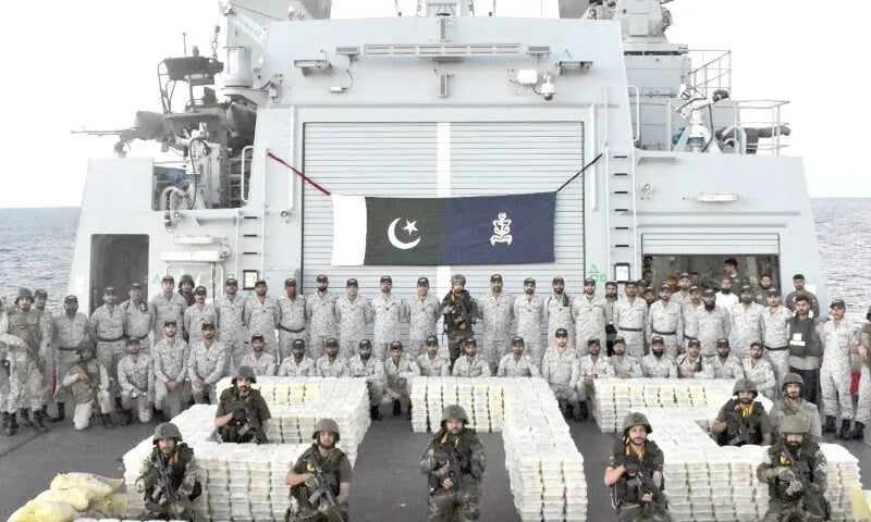 Pakistan Navy Seizes 130m Meth Shipment In Arabian Sea Operation