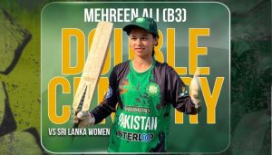 Pakistani Batter Mahreen Ali Sets World Record In Blind Cricket With Double Century