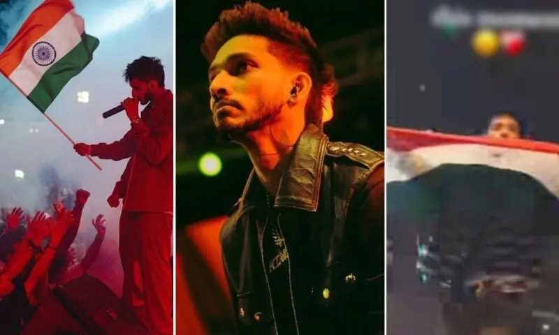Pakistani rapper Talha Anjum faces backlash for raising Indian flag at Nepal concert