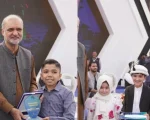 Pakistani Social Media Stars Shiraz Talha Honored At National Youth Excellence Awards At Minar E Pakistan