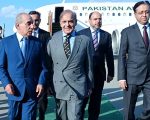 Pm Shehbaz Arrives In Baku To Attend Azerbaijans Victory Day Events
