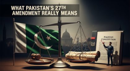Rewriting Command What Pakistans 27th Amendment Really Means