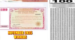 Rs100 Prize Bond Draw Results Check 17 November Winners