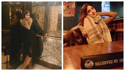 Sajal Aly Stuns In Winter Fashion Photos Wins Praise From Fans Celebrities