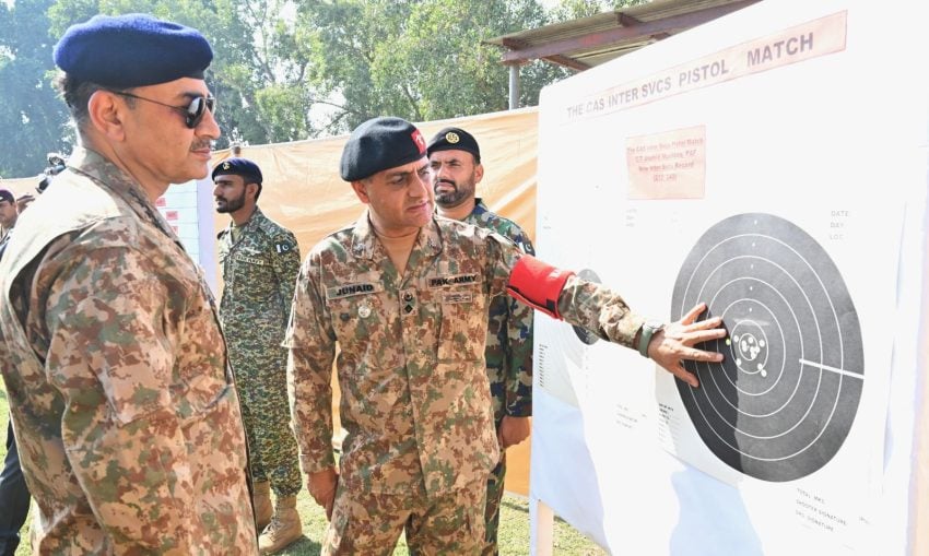 Shooting Defines A Soldiers Discipline Field Marshal Praises Pak Army Sharpshooters