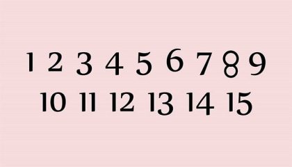 Spot The Mistake Can You Find Upside Down Number In This Puzzle