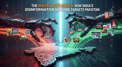 The Digital Battlefield How Indias Disinformation Machine Targets Pakistan