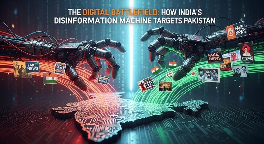 The Digital Battlefield How Indias Disinformation Machine Targets Pakistan