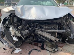 Young Driver Runs Over Family In Private Society In Lahore