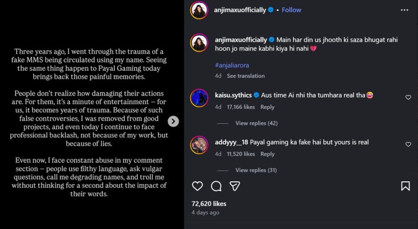 19 Minute Viral Video Anjali Arora Reacts To Viral Mms Controversy 